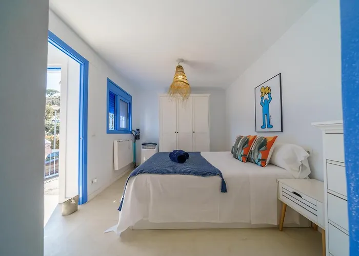 Perla Azul Lux, Vista Mar En Cala Canyelles, Aircon Lägenhet *