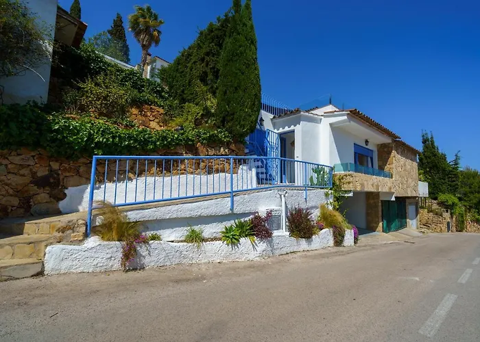 Perla Azul Lux, Vista Mar En Cala Canyelles, Aircon Lägenhet *