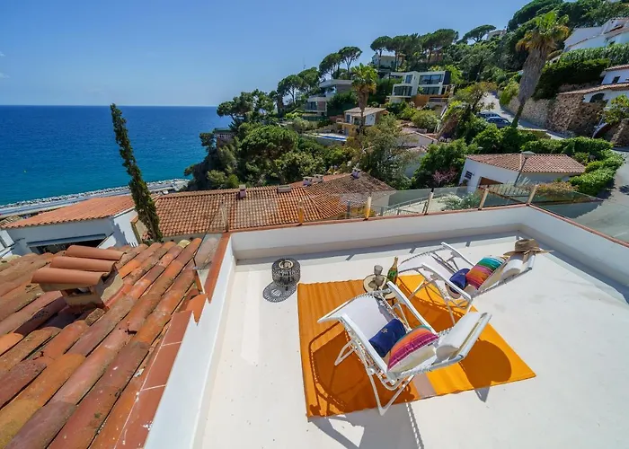 Perla Azul Lux, Vista Mar En Cala Canyelles, Aircon * Lloret de Mar