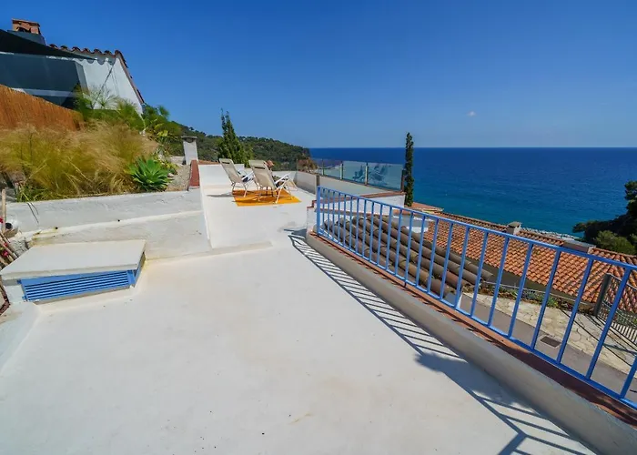 Lägenhet Perla Azul Lux, Vista Mar En Cala Canyelles, Aircon