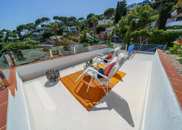 Lägenhet Perla Azul Lux, Vista Mar En Cala Canyelles, Aircon *
