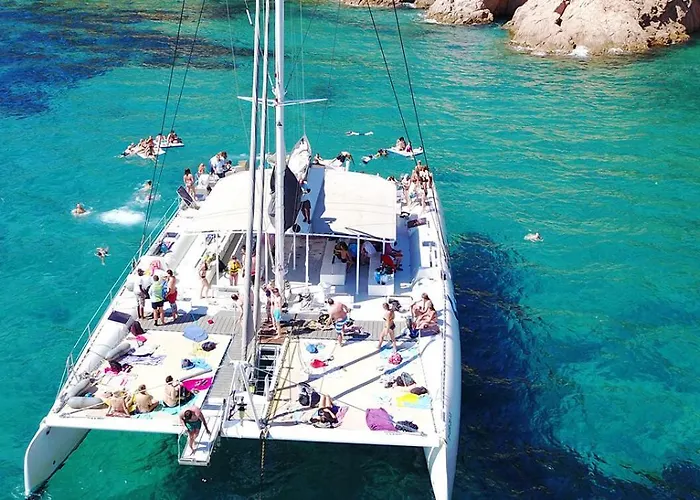 Perla Azul Lux, Vista Mar En Cala Canyelles, Aircon Lägenhet *