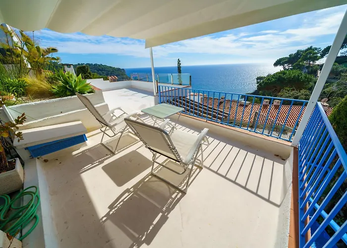 Lägenhet Perla Azul Lux, Vista Mar En Cala Canyelles, Aircon *